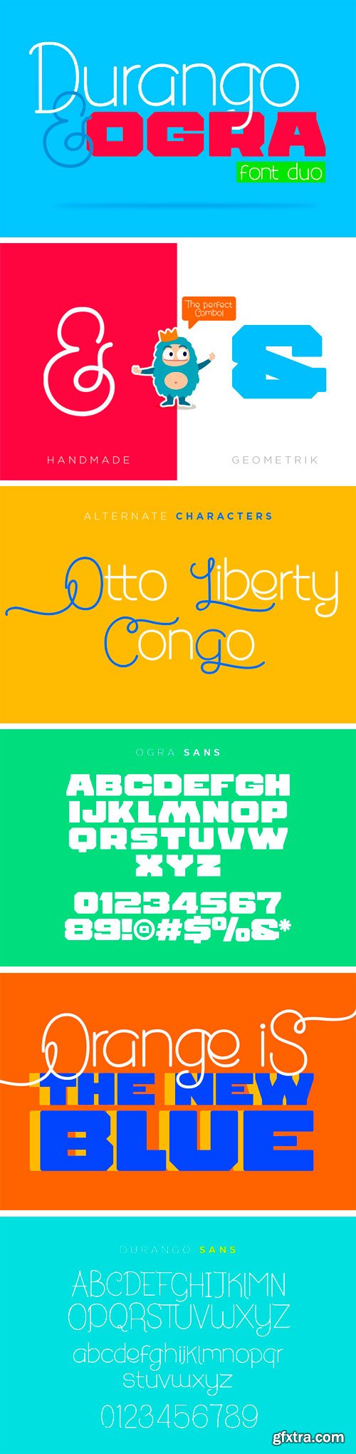 CM - Durango & Ogra Font Duo 2036847