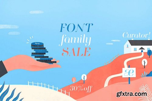 CreativeMarket Curator Italic 2028985