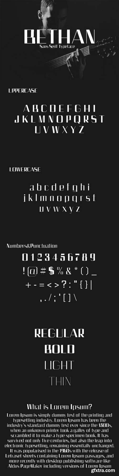 CM - Bethan Sans Serif Typeface 1417330