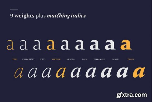 Nikola Family - 18 Fonts