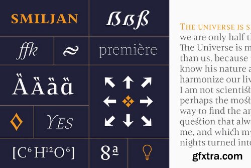 Nikola Family - 18 Fonts