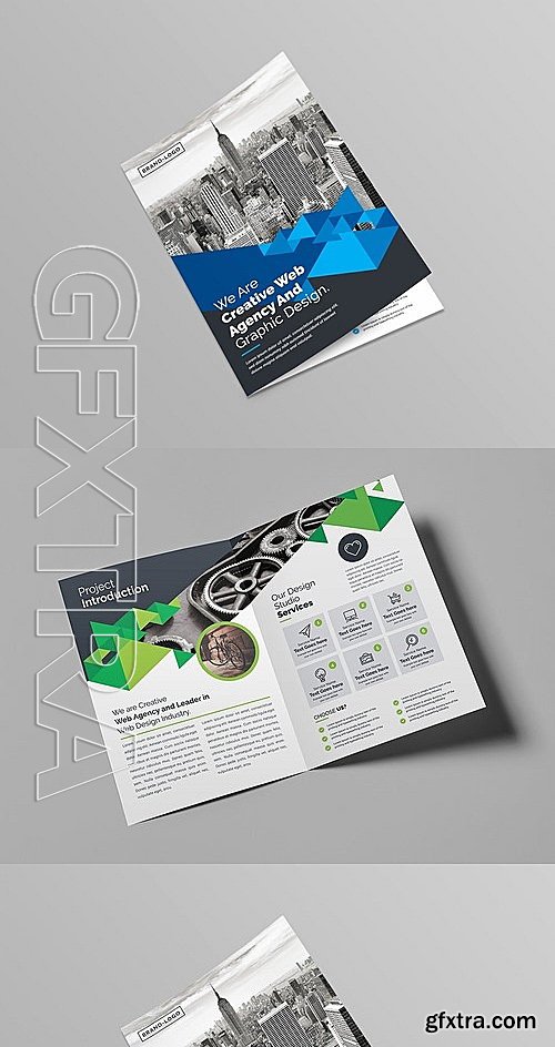 CM - Bi-Fold Brochure Template 2043410