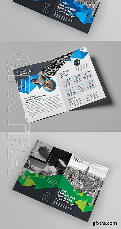 CM - Bi-Fold Brochure Template 2043410