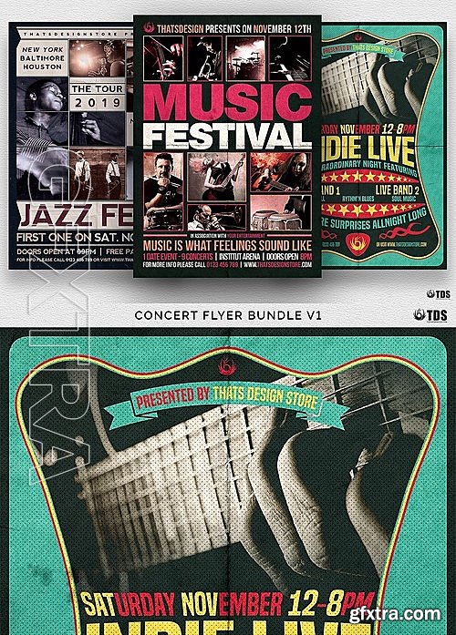 CM - Concert Flyer Bundle V1 2043391