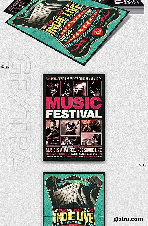 CM - Concert Flyer Bundle V1 2043391