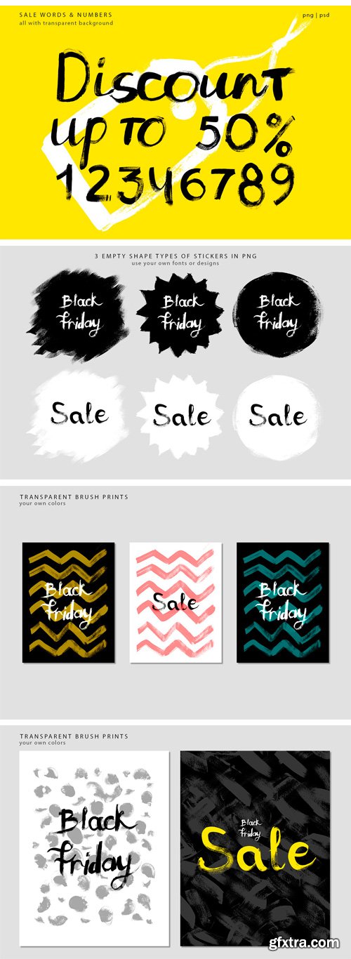 CM - Gouache Black Friday & Sale Designs 2040437