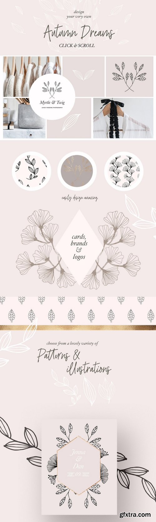 CreativeMarket Fall Winter Sale Pattern Bundle 2026163