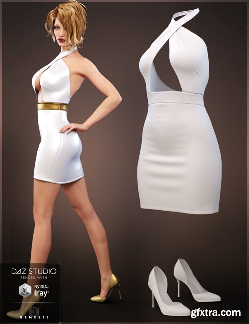 Ava Outfit for Genesis 3 Female(s)