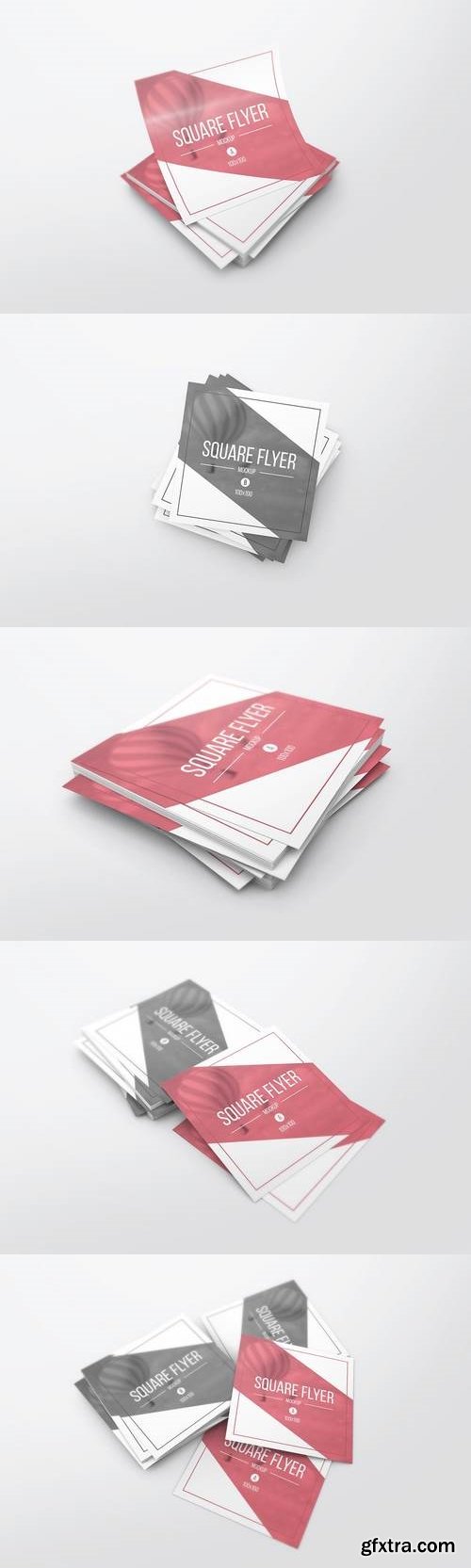 Square Flyer Mockups