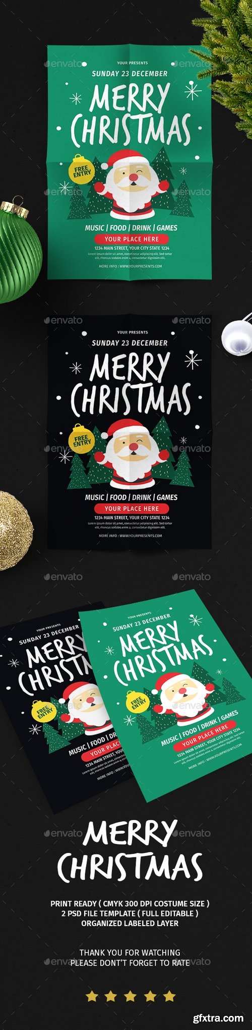 Graphicriver - Christmas Flyer Vol.6 20993054