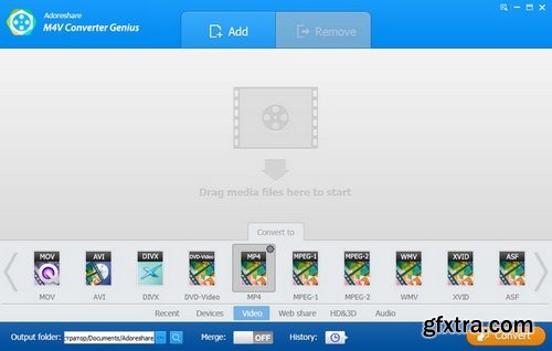 Adoreshare M4V Converter Genius 3.2.2.0 build 07.21.2017