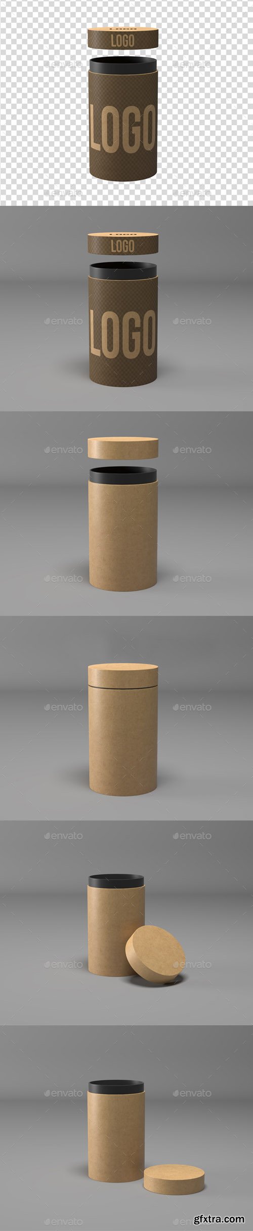 GR - Kraft Cylinder Mockup 20963608