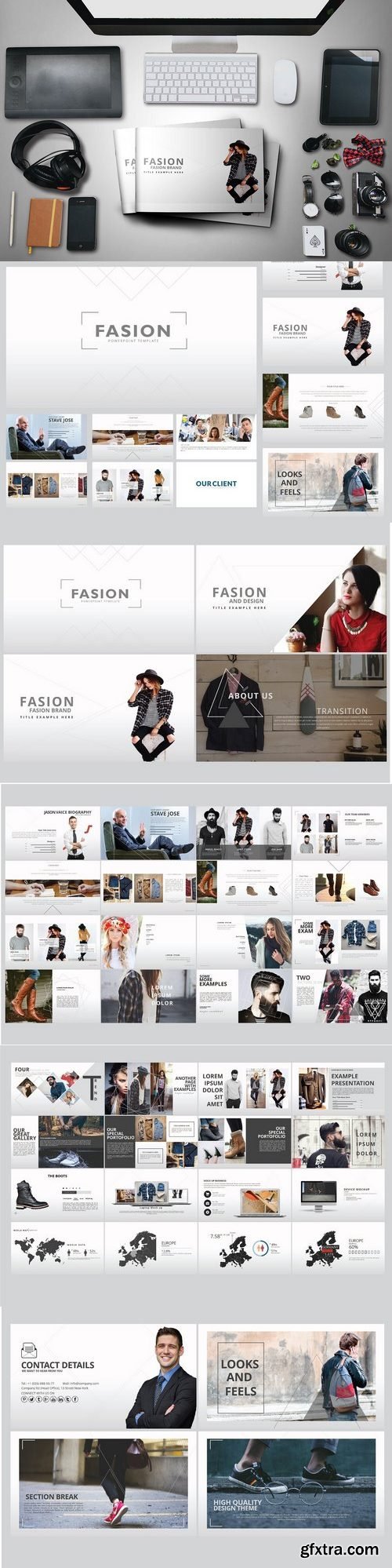 CM - Fashion Minimal Keynote Template 1404231