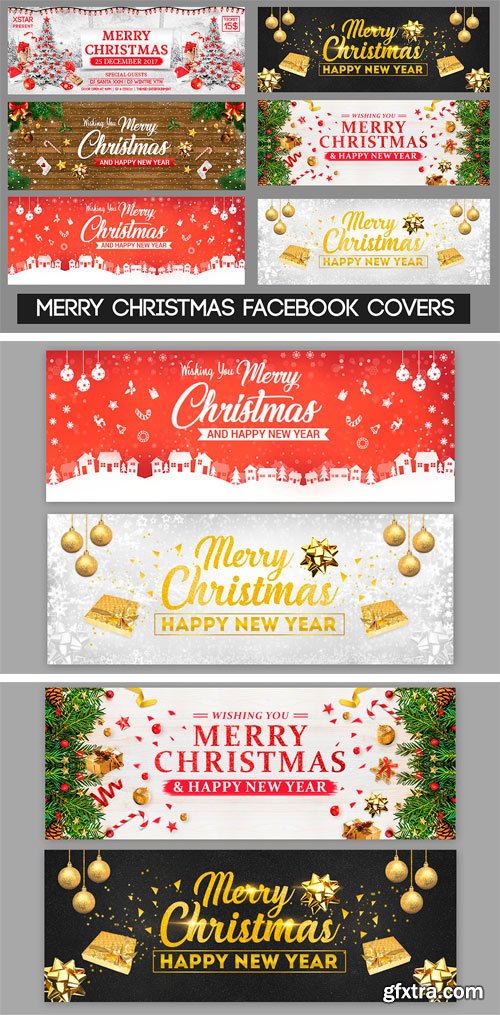 CM - Merry Christmas Facebook Covers 2010264