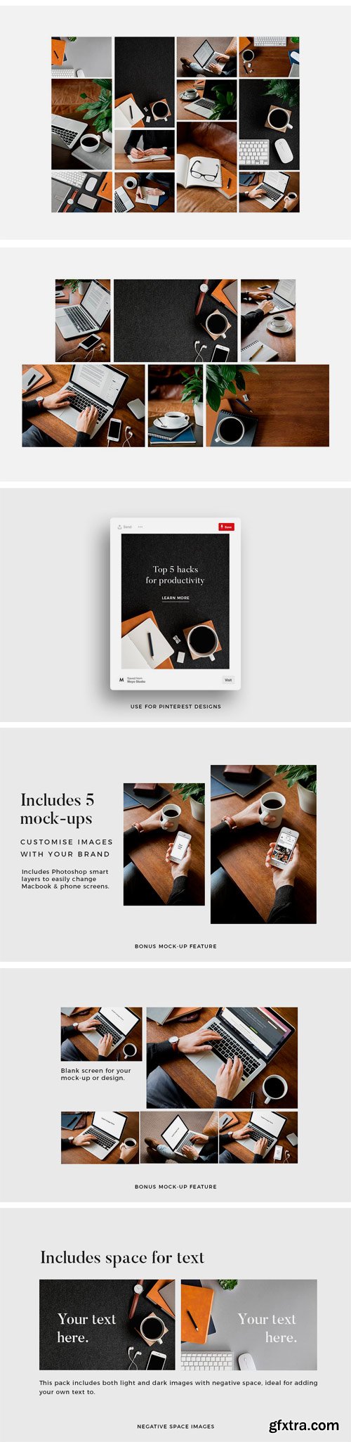 CM - Masculine Desk Mockup & Photo Bundle 2009720