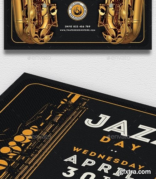 GraphicRiver - Jazz Day Flyer Template V2 20984795