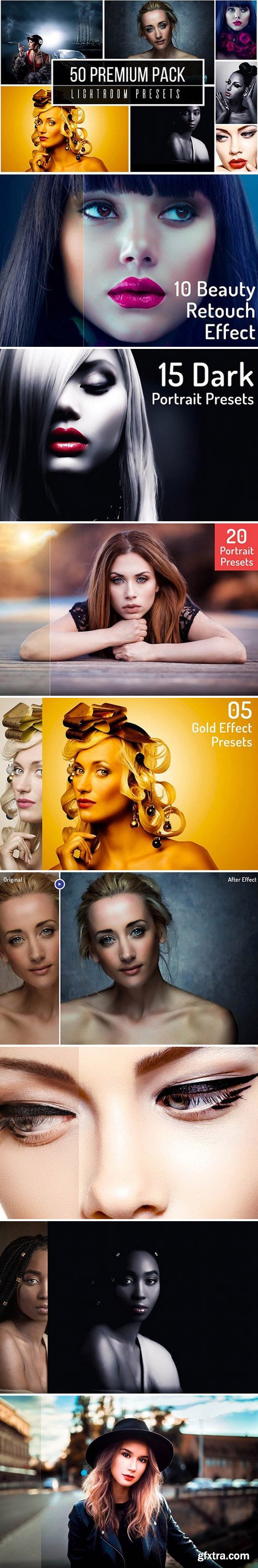 CM - 50 Premium Lightroom Presets Pack 2006287