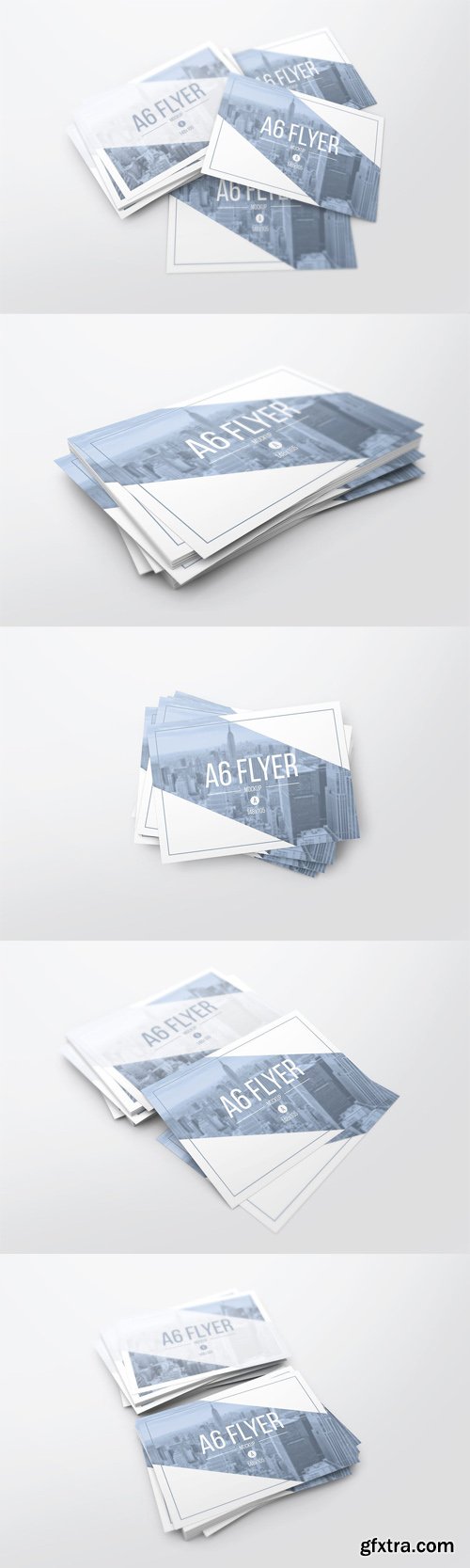 A6 Flyer Mockups