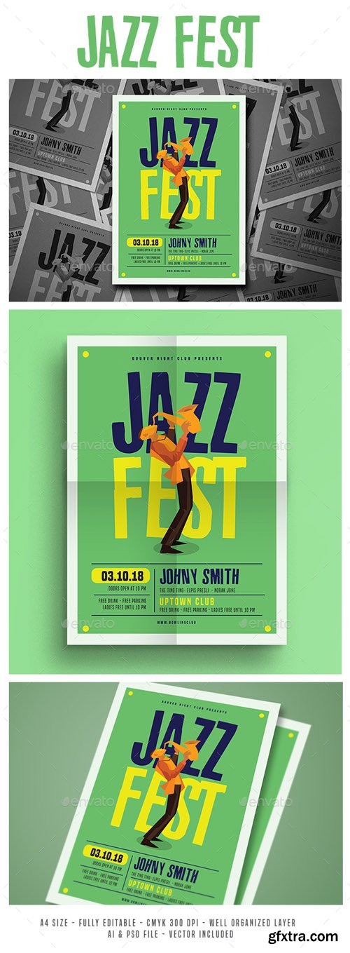 GR - Jazz Festival Flyer 17425079