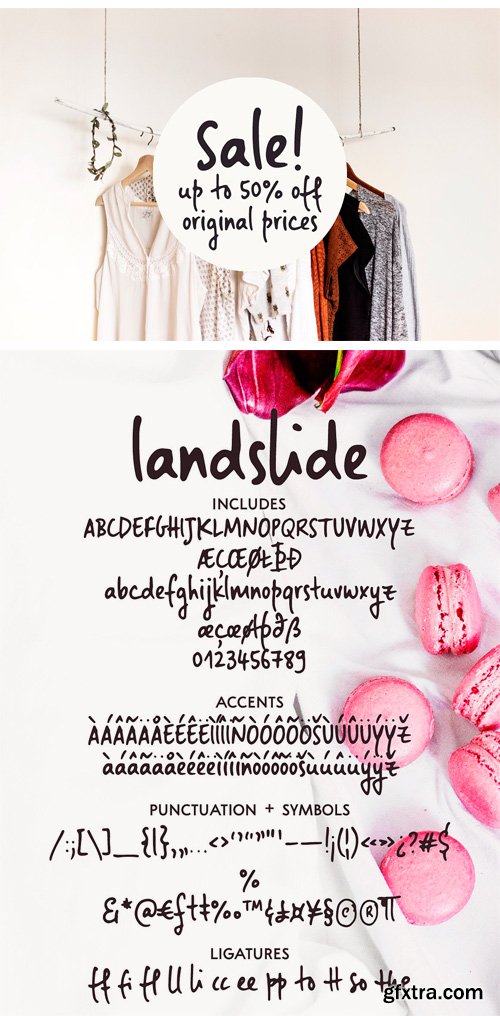 CM - Landslide | a Handwritten Font 2007770