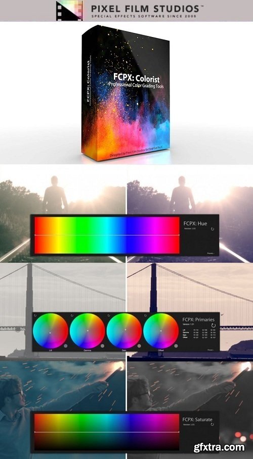 Pixel Film Studios - FCPX Colorist V1.1 for Final Cut Pro X (macOS)