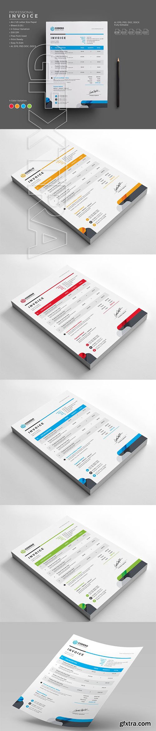 CreativeMarket - Invoice 2048197