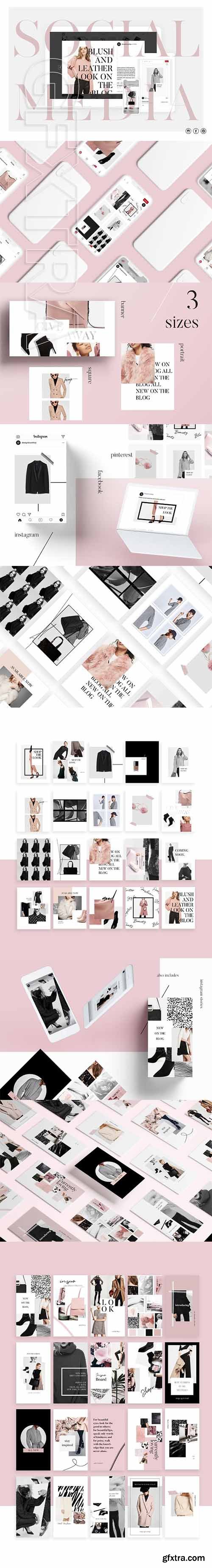 CreativeMarket - Social Media Collection Templates 2057572