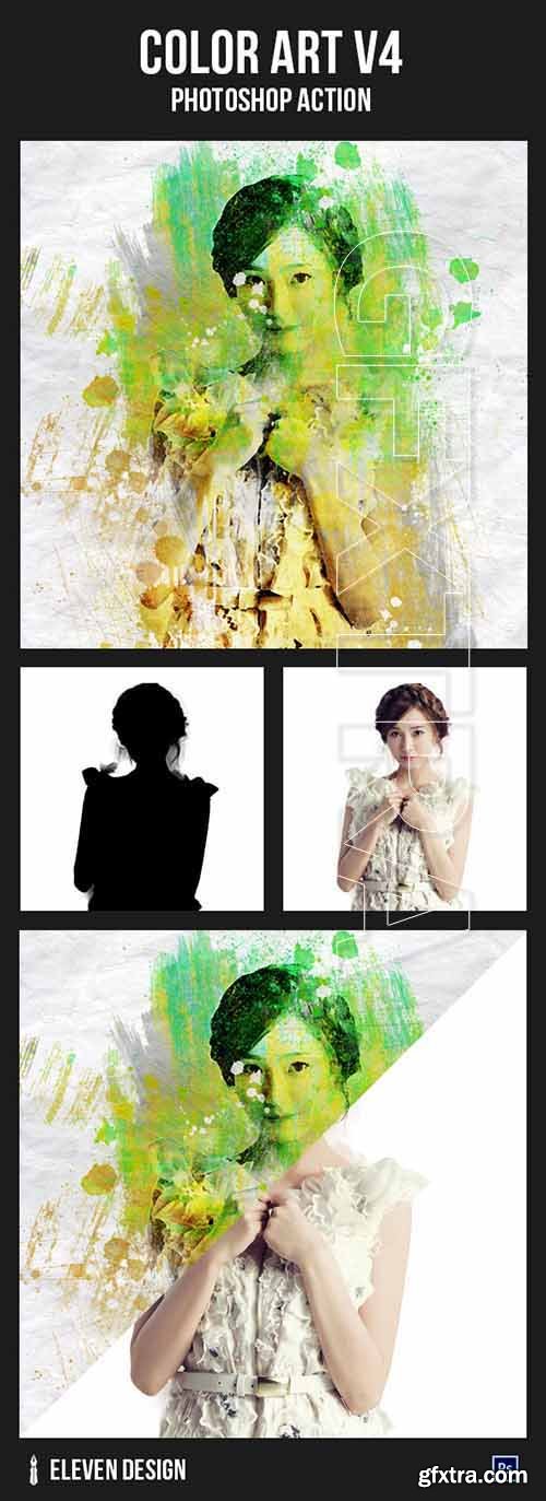 GraphicRiver - Color Art v4 Photoshop Action 20971562