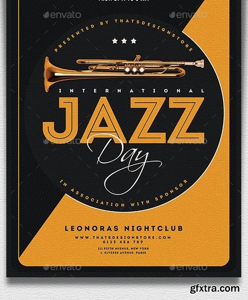 GraphicRiver - Jazz Day Flyer Template V3 20990759