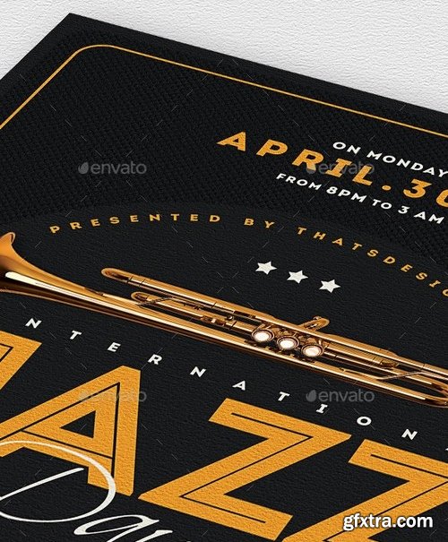 GraphicRiver - Jazz Day Flyer Template V3 20990759