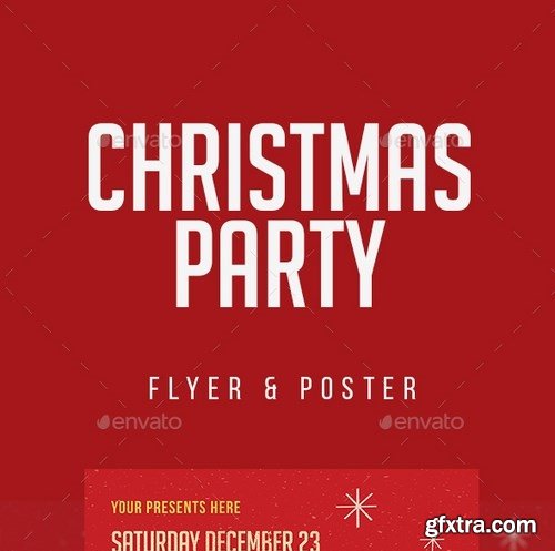 GraphicRiver - Christmas Party Flyer 21002542