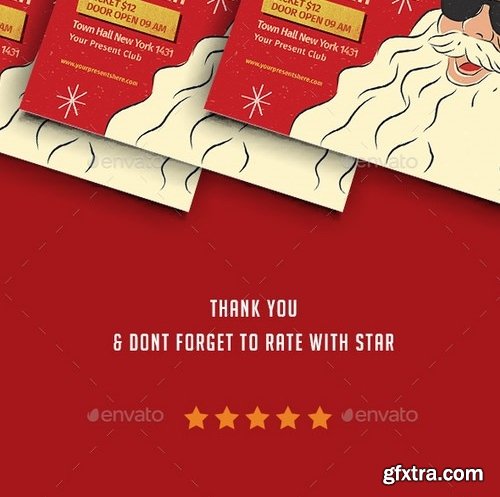 GraphicRiver - Christmas Party Flyer 21002542