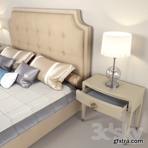 Bed pedestal Fratelli Barri Modena