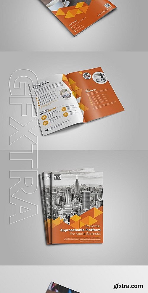 CM - Bi-Fold Brochure Template 2043458