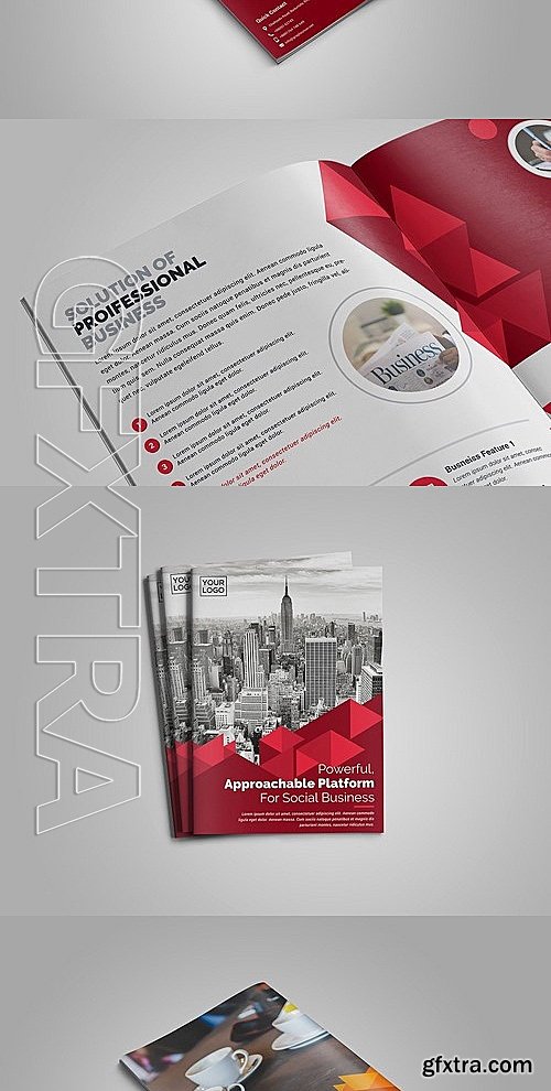 CM - Bi-Fold Brochure Template 2043458