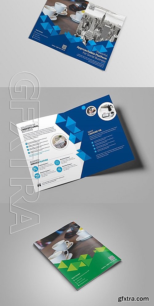 CM - Bi-Fold Brochure Template 2043458