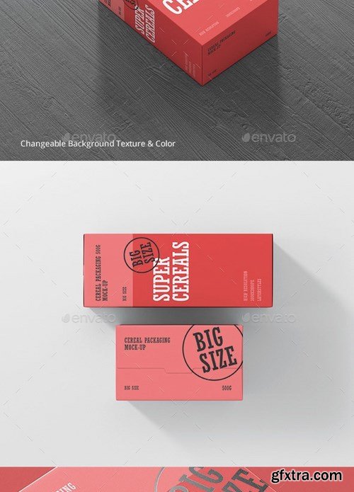 GraphicRiver - Cereals Box Mockup - Big Size 21003165