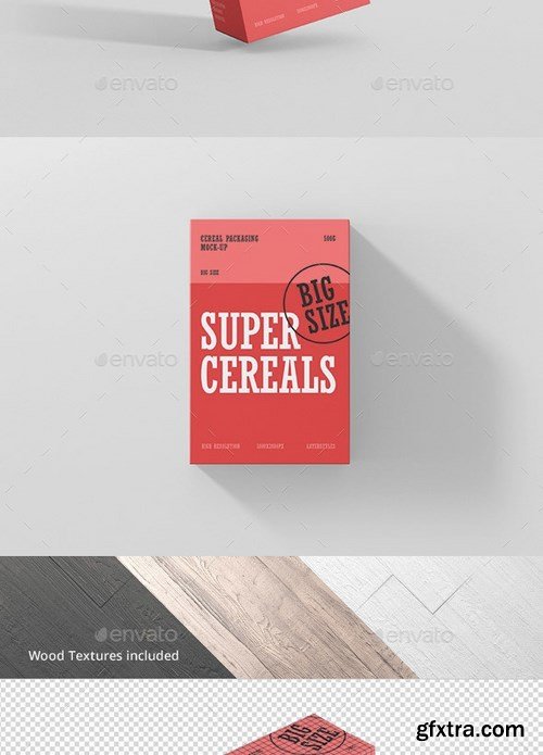 GraphicRiver - Cereals Box Mockup - Big Size 21003165