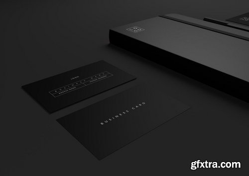 CreativeMarket 10 Minimal Black Stationary Mockups 2025259