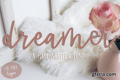 CreativeMarket Dreamer Script + 10 Free Logos 2027610