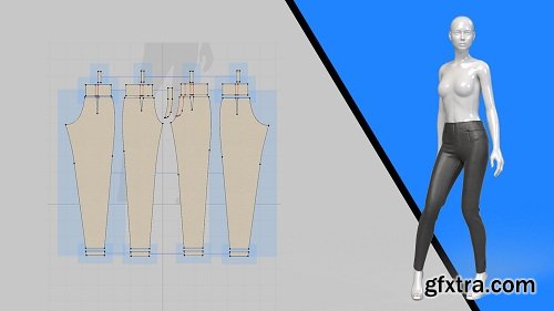 Fashion Design: Making a Basic Pant in Marvelous Designer