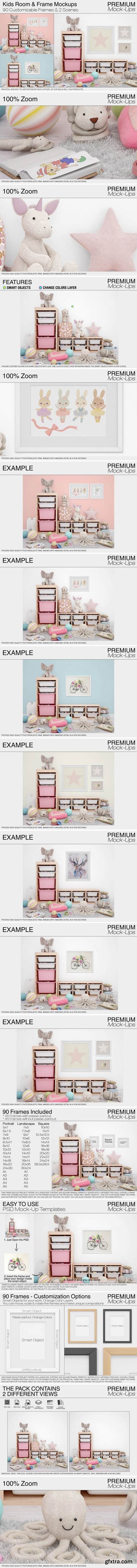 CM - Kids Room & Frame Mockups 1978050