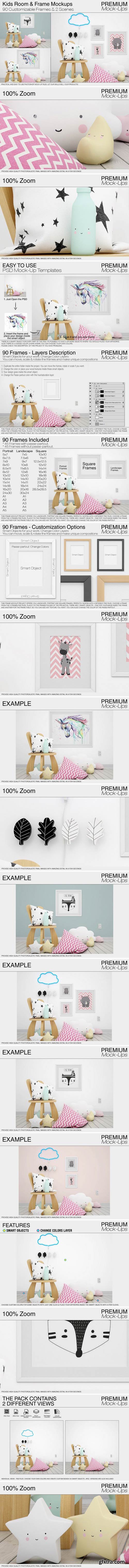 CM - Kids Room & Frame Mockups 1977183