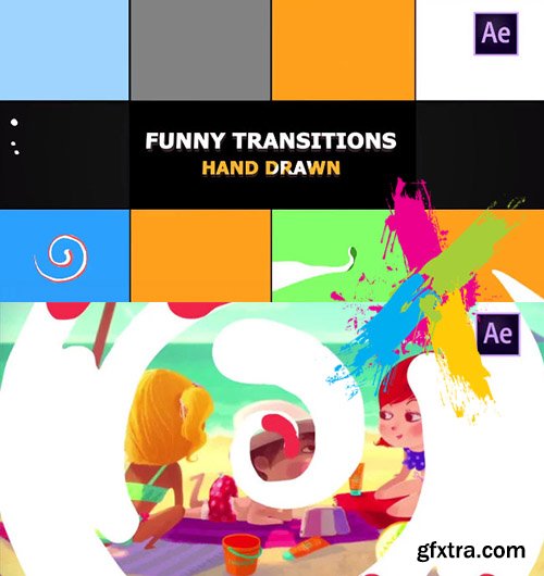 Funny Transitions - After Effects