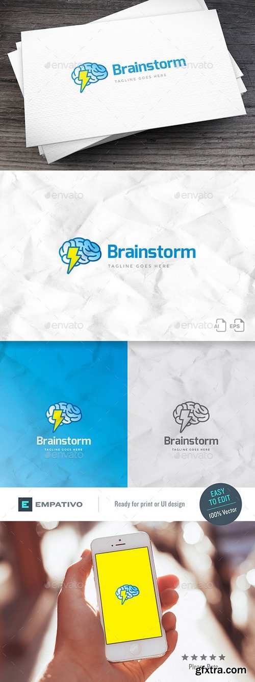 Graphicriver - Brainstorm Logo Template 20406734