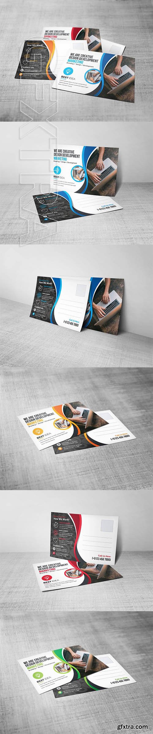 CreativeMarket - Postcard Template 2066150