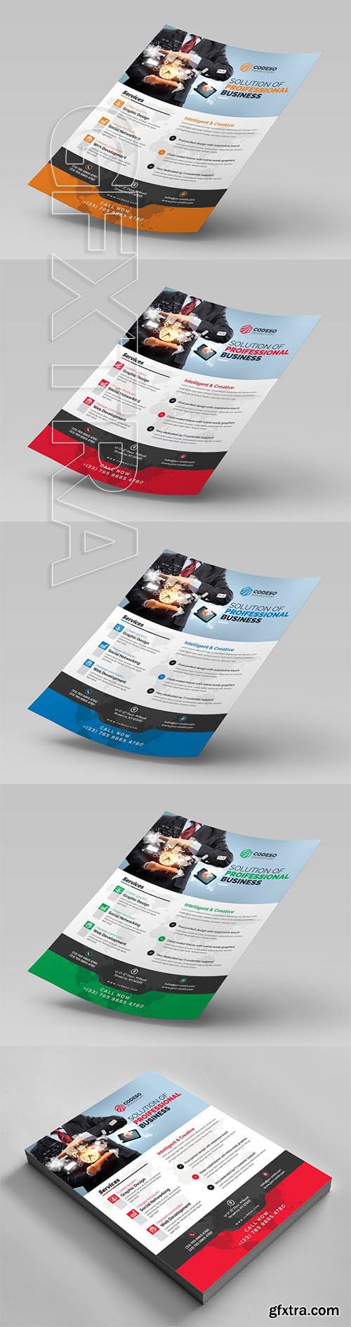 CreativeMarket - Corporate Flyers 2066143