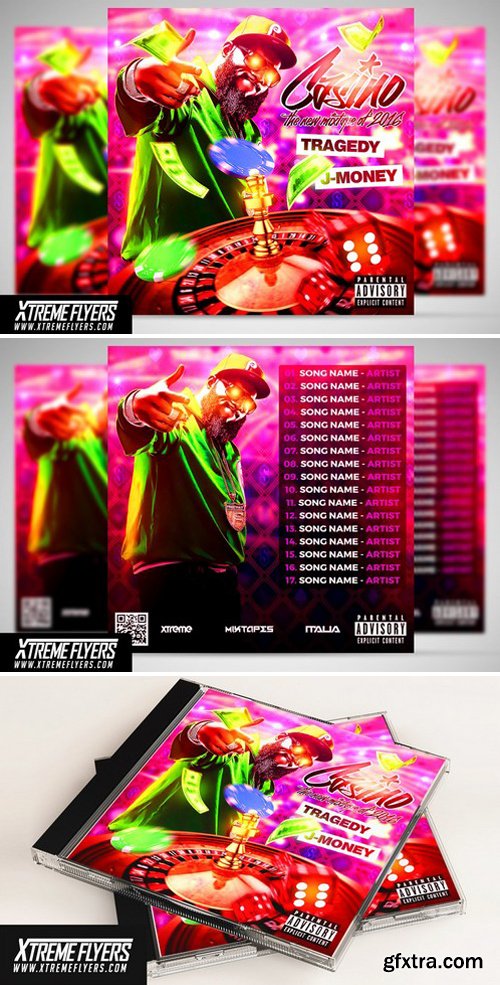 CM - Mixtape Cover Template 1809906