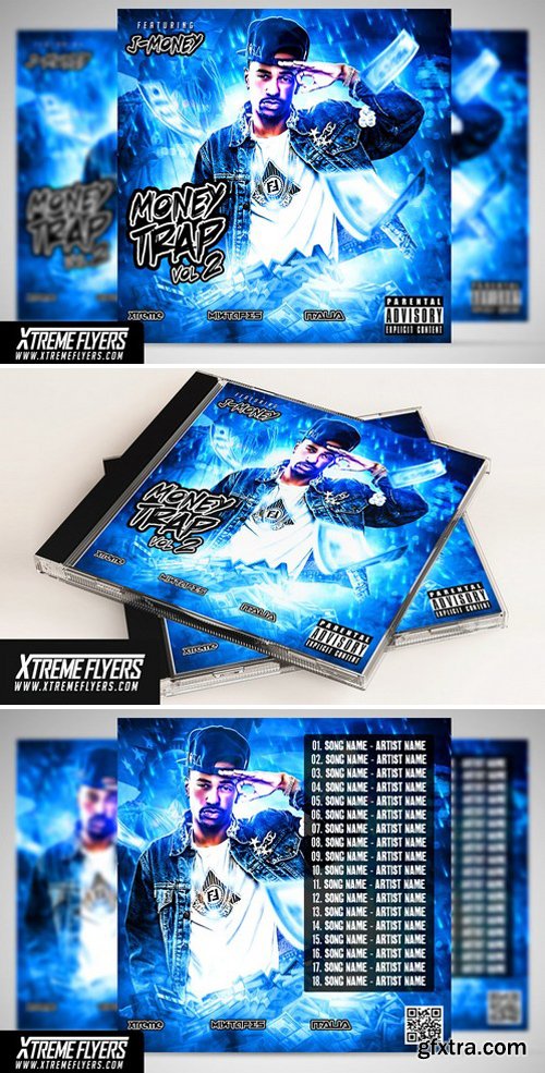 CM - Mixtape Cover Template 1809980