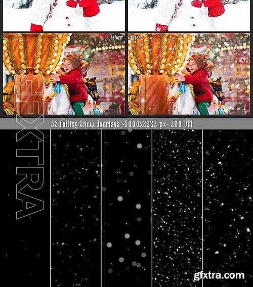 CM - Falling Snow Overlays 2044153